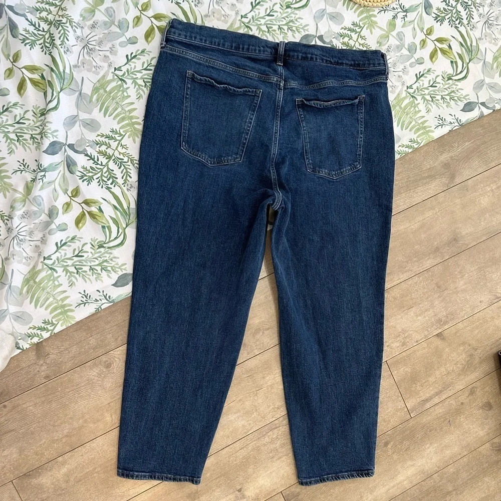 Old Navy Plus Women's Extra High Rise Jeans Sky Hi Straight Secret Slim Pockets